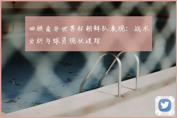 回顾南非世界杯朝鲜队表现：战术分析与球员现状追踪